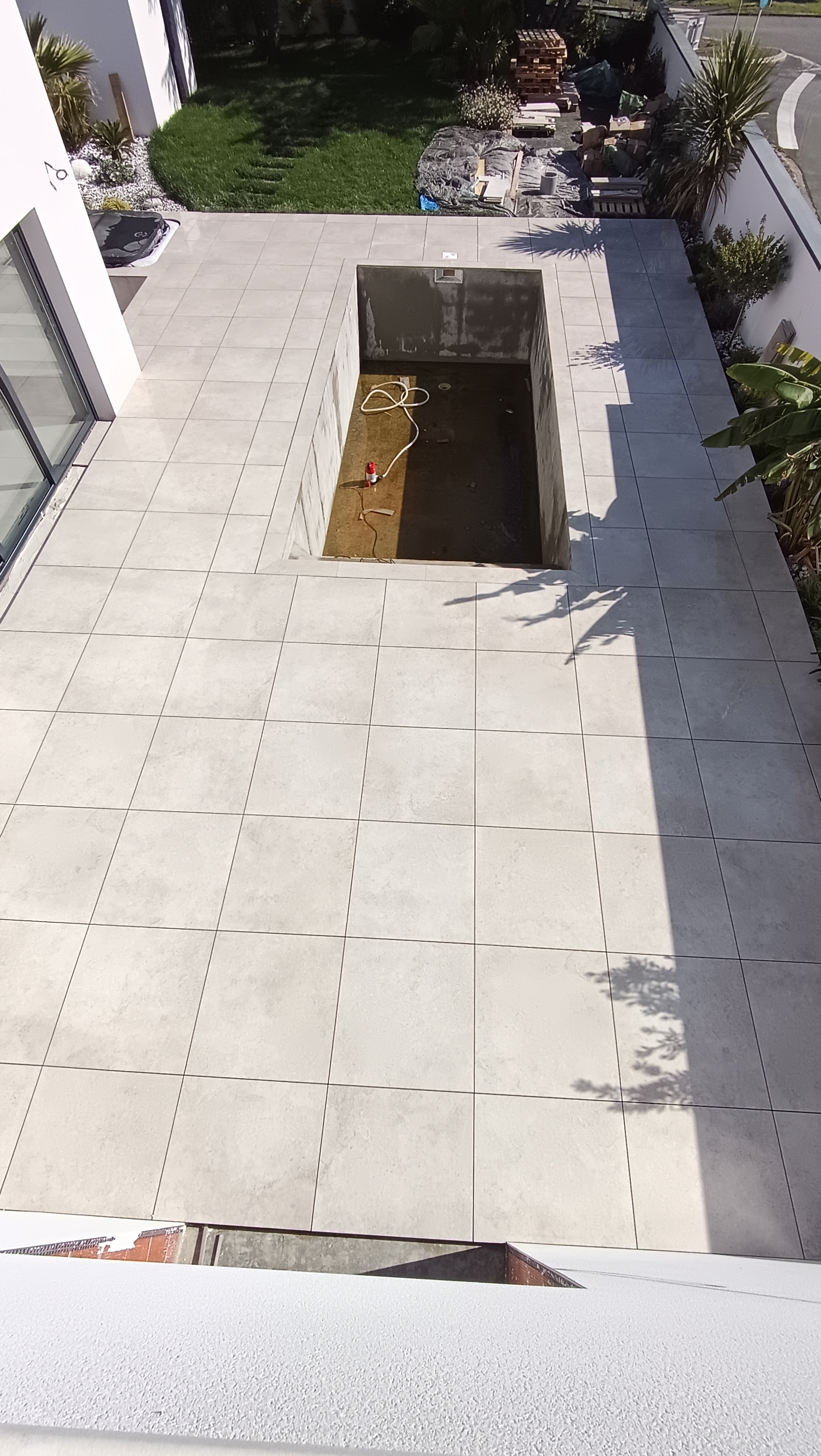 Réalisation de carrelage